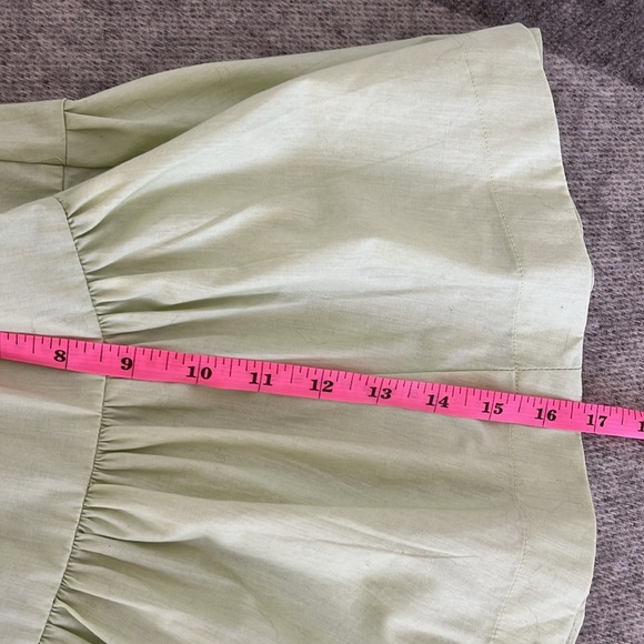 NWT Abercrombie Poplin Volume skirt, Sz M - Picture 6 of 7